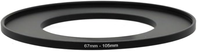 67-46/49/52/55/58/62/67/72/77/82/86/95/105mm Step Up & Step Down Rings Adapter for Camera Lens and Filters 67-105 Filter Adapter Ring 67mm Lens to 105mm Filters