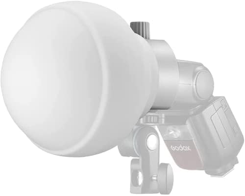 GODOX ML-CD15 Collapsible Softbox Diffusion Dome Flash Diffuser Modifier with 3 Adapters for godox V1 V1PRO AD100PRO AD200PRO V860III V860II V850II TT685II TT685 TT600 TT560II TT520II TT660S AD300PRO