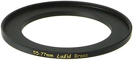 Brass 55mm to 77mm Step Up Filter Ring Adapter 55 77 Luzid