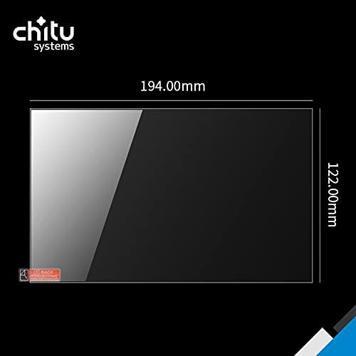 chitu systems 2PC Tempered Glass Protective Film for Anycubic Photon Mono X/Elegoo Saturn 8.9 inch LCD Screen, PJ089Y2V5/TM089CFSP01 Protector (Tempered Film 2PC)