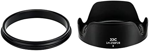Reversible Tulip Flower Lens Hood Shade for Nikon NIKKOR Z MC 50mm f/2.8 Macro Lens on Camera Z5 Z6 Z6 II Z7 Z7 II Includes an Adapter Ring & Available to Attach 46mm Filter/Lens Cap