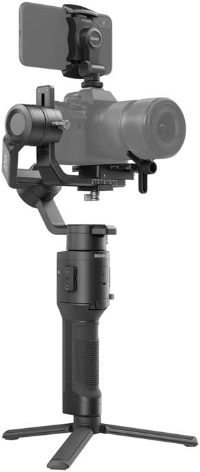 DJI Ronin-SC Pro Combo - Camera Stabilizer 3-Axis Gimbal Handheld for Mirrorless Cameras up to 4.4 lbs / 2kg Payload for Sony Panasonic Lumix Nikon Canon with Focus Wheel, Black