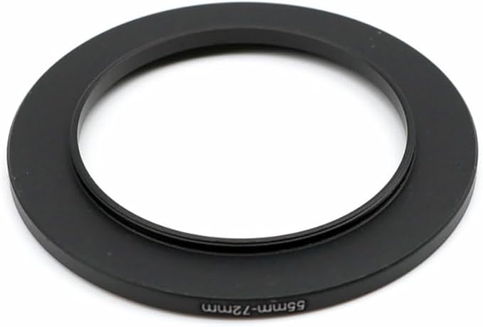 55-46/49/52/58/62/67/72/77mm Step Up & Step Down Filter Ring Adapter for Camera ND/UV/CPL (55-72mm)
