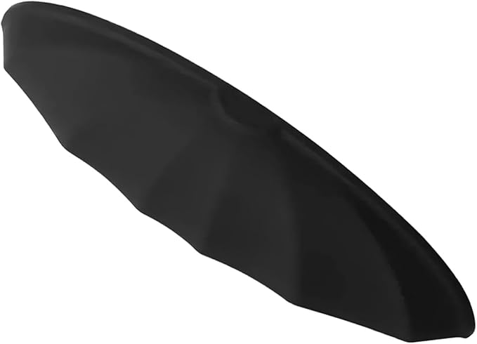 WZP Car Rear View Camera Protection, Silicone Backup Camera Rain Shield, Grooved Wider Anti-Rain Cover for Vehicle Surveillance Cameras, Universally Rain Accessories for Most Cars (Black)