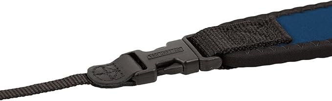 OP/TECH USA Classic Strap (Navy) – Neck & Shoulder Strap for Camera and Binocular Use with Adjustable Design for Comfort and All-Day Carry - Made in USA