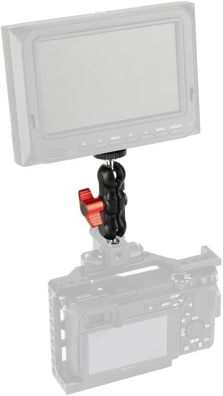 CAMVATE Universal Magic Arm + Super Crab Clamp + Camera Baseplate Extension Long Cheese Plate