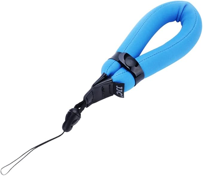 JJC Waterproof Camera Floating Wrist Strap for Olympus Tough TG-7 TG-6 TG-5 Kodak Pixpro WPZ2 Pentax WG-90 Fujifilm FinePix XP140 XP130 Nikon Coolpix W300 W150 Gopro Hero 13 12 11-Blue