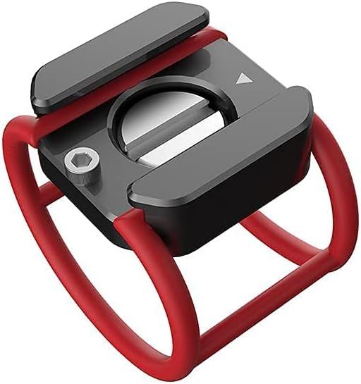 NICEYRIG Hot Shoe Mount Adapter with Wrapping Rubber Band, Multi-Functional Cold Shoe Base for Camera Cage, Cheese Plate, Gimbal Arm, Light Stand - 461