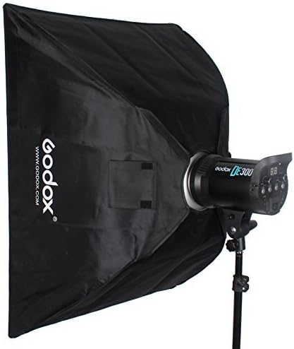 Godox 80x120 Centimeters/ 32x48 inches Softbox Lighting with Grid Beehive & Bowens Mount Speedring for Studio Photo Flash Speedlight Light and SUPON USB LED (80x120cm with Grid)