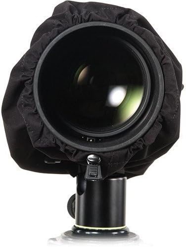 LensCoat RainCoat RS Rain Cover sleeve protection for Camera and Lens, Medium (Black) LCRSMBK