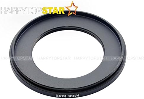 Metal M65 to M42 M65 65 mm to M42 42mm 1mm Thread Pitch 65-42 Male to Female Step-Down Coupling Ring Adapter Adaptor Converter for Lens Filter