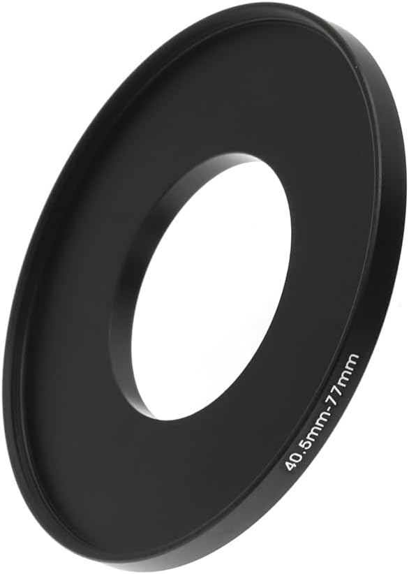 40.5-37/42/43/45/46/49/52/55/58/62/67/72/77/82mm Step Up & Step Down Rings Adapter for Camera Lens and Filters 40.5-77 Filter Adapter Ring 40.5mm Lens to 77mm Filters