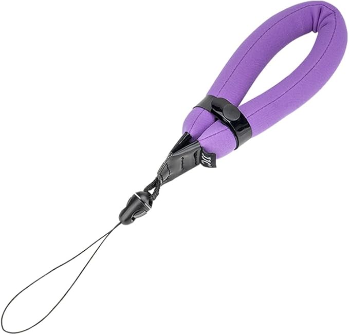 JJC Waterproof Camera Floating Wrist Strap for Olympus Tough TG-7 TG-6 TG-5 Kodak Pixpro WPZ2 Pentax WG-90 Fujifilm FinePix XP140 XP130 Nikon Coolpix W300 W150 Gopro Hero 13 12 11-Hot Purple