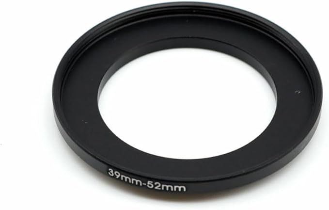 39-40.5/42/43/46/49/52/55/58/62/67/72/77/82mm Step Up & Step Down Rings Adapter for Camera Lens and Filters 39-52 Filter Adapter Ring 39mm Lens to 52mm Filters (39-52mm)