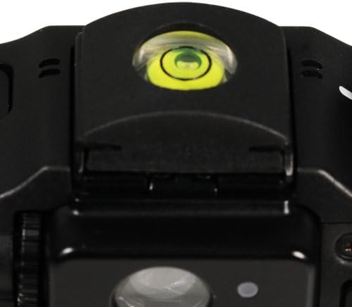 Foto&Tech 2-in-1 Hot Shoe Hotshoe Cover with Bubble Spirit Level Compatible with Panasonic Lumix DC-G9 DC-GH5, DMC-LX100 LX100S, FZ2500 (FZ2000) FZ1000 ZS50 FZ300 FZ200, LX7, GH4 GH3 G7 GX8 GM5