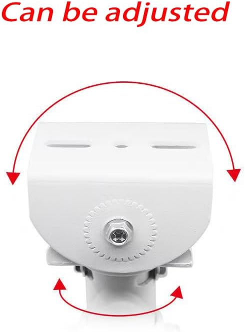 NVRTTRR L-Shape Dome Camera Bracket, Wall Ceiling Mount for Security Dome Cameras, Wall Mount (L-DGNP+42-60L)