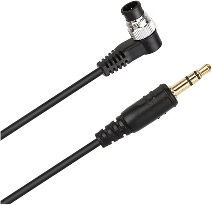Pixel 3.5mm-DC0 Cable Release Wire Release Remote Shutter Release Cable TW-283 Connection Cable Flash Trigger Cable for Nikon D800 D800E D810 D850 D700 D500