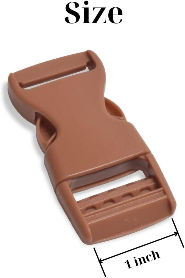 Buckles for Straps Set of 4 Pcs Plastic Buckle Clip Quick Side Release Plastic Fastener