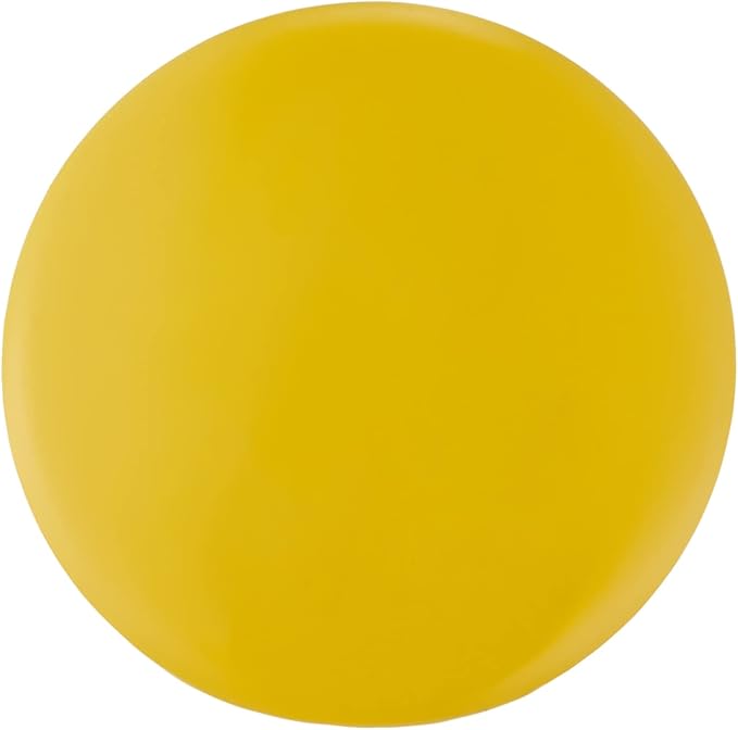 cam-in CAM9071 Soft Shutter Button, Release Button, Ultra-Thin, Convex Surface (Diameter 0.4 inches (9 mm)), Yellow