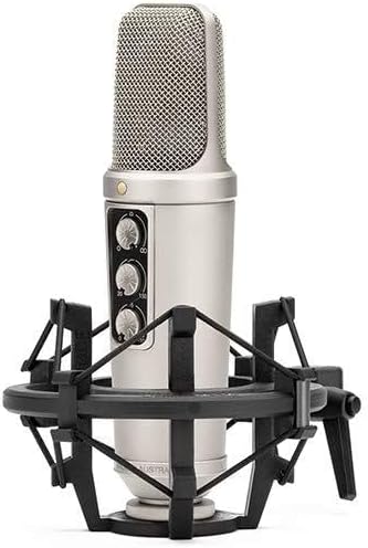 Rode SM2 Suspension Shock Mount for Large Diaphragm Condenser Microphones, Black