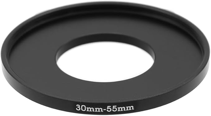 30-25/26/28/37/42/46/49/52/55/58mm Step Up & Step Down Rings Adapter for Lens and Filter 30-55 Filter Adapter Ring 30mm Lens to 55mm Filters