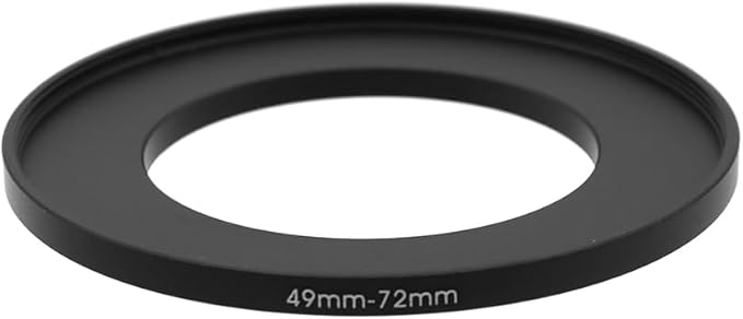 49-30/37/40.5/43/46/48/49/52/55/58/62/67/72/77/82mm Step Up & Step Down Rings Adapter for Lens and Filter 49-72 Filter Adapter Ring 49mm Lens to 72mm Filters