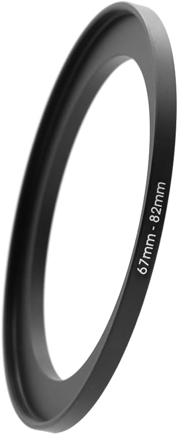 67-46/49/52/55/58/62/67/72/77/82/86/95/105mm Step Up & Step Down Rings Adapter for Camera Lens and Filters 67-82 Filter Adapter Ring 67mm Lens to 82mm Filters