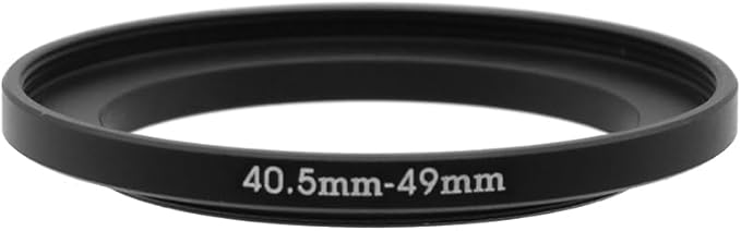 40.5-37/42/43/45/46/49/52/55/58/62/67/72/77/82mm Step Up & Step Down Rings Adapter for Camera Lens and Filters 40.5-49 Filter Adapter Ring 40.5mm Lens to 49mm Filters