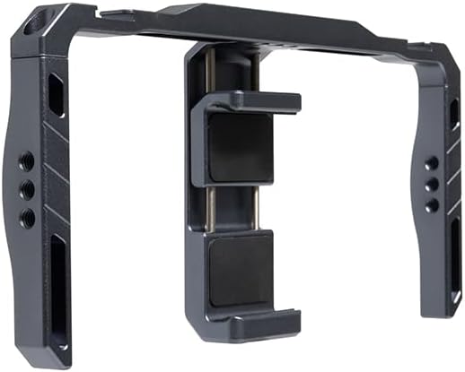9.Solutions Smartphone Video Rig, Phone Video Stabilizer Handheld Video Rig Kit Filmmaking Vlogging Cage for Videomaker Videographer YouTube Tiktok for Mobile Phone, 9.VB5119
