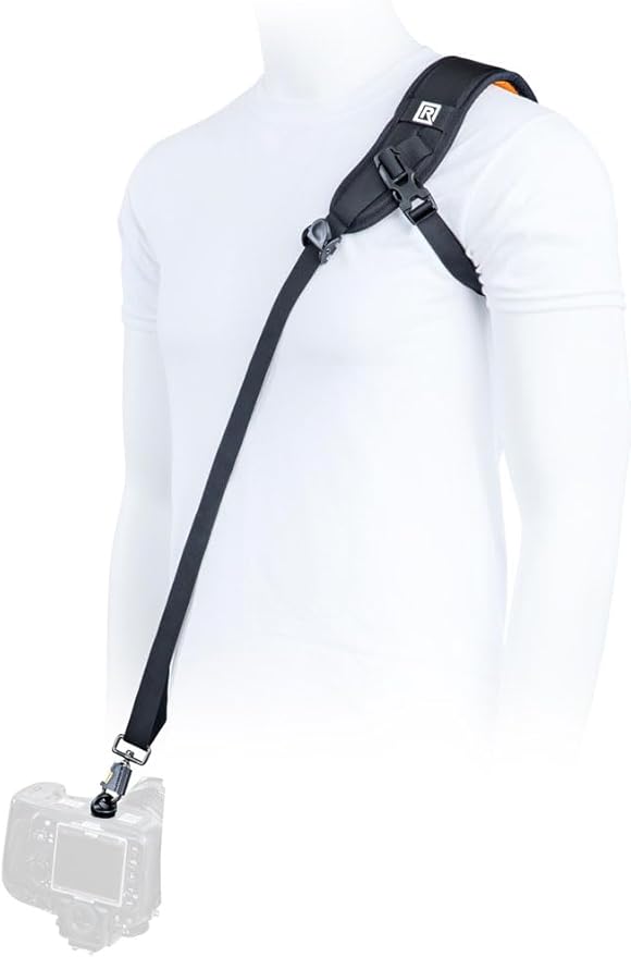 BLACKRAPID Sport X eXtra Comfort Single Camera Strap, Right-handed Design, for DSLR, SLR and Mirrorless Cameras.