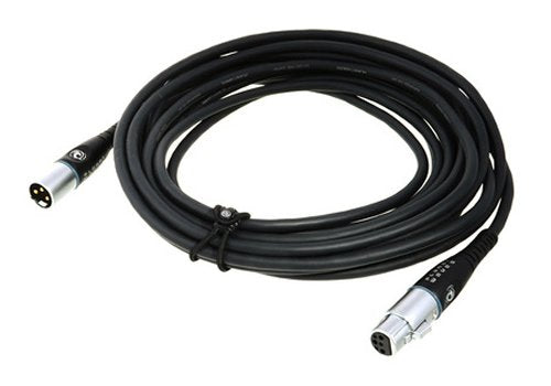 D'Addario Accessories Microphone Cable - Shielded XLR Cable - XLR Male to Female - Custom Series - 5 Feet/1.52 Meters - 2 Pack