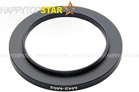 Metal M42 to M52 Male to Female 42mm to 52mm M42-M52 Step-Up Coupling Ring Adapter for Lens Filter
