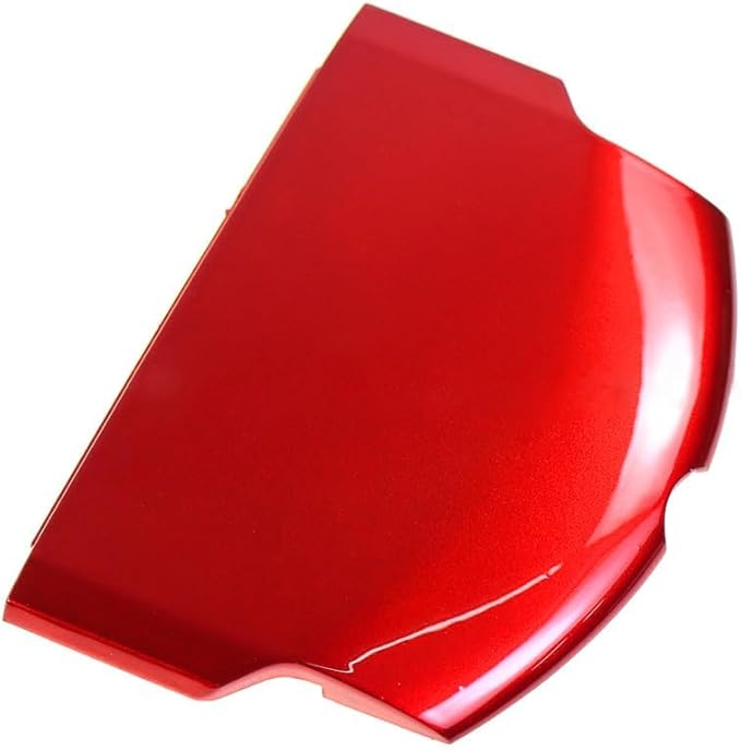OSTENT Battery Protector Cover Door Repair Parts Replacement for Sony PSP 2000/3000 Color Red