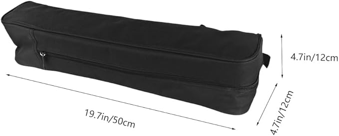 Portable Tripod Carrying Case Lightweight Camera Tripod Organizer Bag with Adjustable Shoulder Strap and Drawstring Closure 19.68X4.72X4.72 Inches