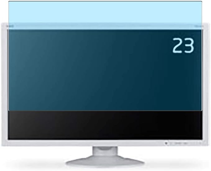 2 Pack Anti Blue Light Screen Protector Film, Compatible with NEC LCD-AS233WMi 23" Monitor TPU Guard （ Not Tempered Glass Protectors ） New