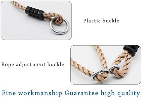 Tree Swing, Hammock Hangings Safer Nylon Rope, Tree Swing Hanging Strap Kit(Holds Up to 650 Lbs.) -Pack of 2（Adjustable）