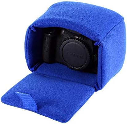 Tbest Thin Camera Bag,Camera Padding Insert,DLSR Camera Bag Insert Padded Shockproof Foldable Camera Insert Protective Bag Camera Case Bag Accessory For Photographing(blue)