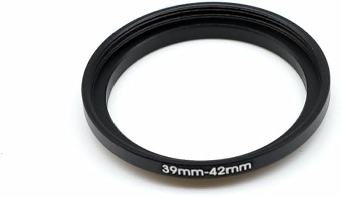 39-40.5/42/43/46/49/52/55/58/62/67/72/77/82mm Step Up & Step Down Rings Adapter for Camera Lens and Filters 39-42 Filter Adapter Ring 39mm Lens to 42mm Filters (39-42mm)