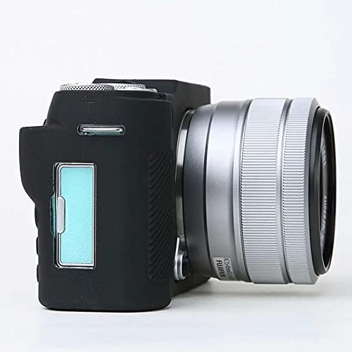 Professional Secure Silicone Camera Case Cover Housing Body Skin for Fujifilm Fuji X-A7 XA7 XA 7 Mirrorless Digital Camera (Black)