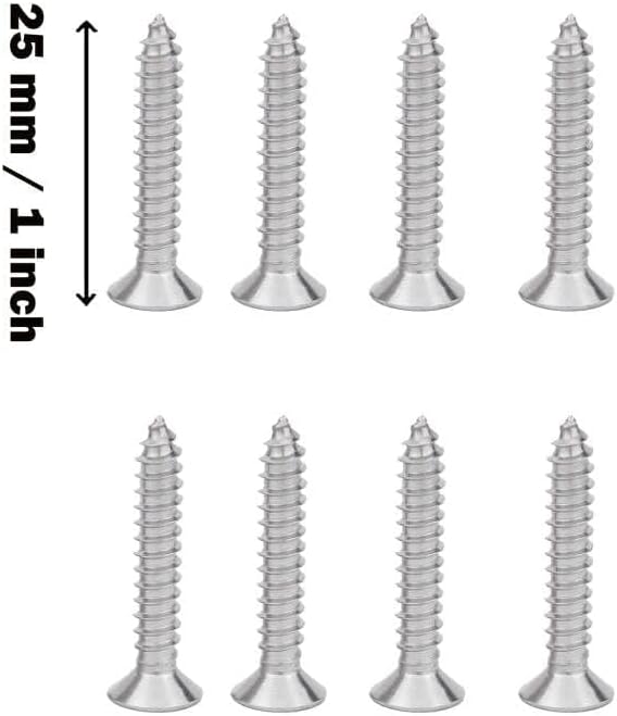 6Pack 316 Stainless Steel 1 Inch Strap tie Downs,Bimini Top Strap, Pad Eye,Footman's Loop for RV Camper,Boat,Kayaks,Jeep,Truck Tie Downs,for Battery and Portable Fuel Tanks. - No Rust