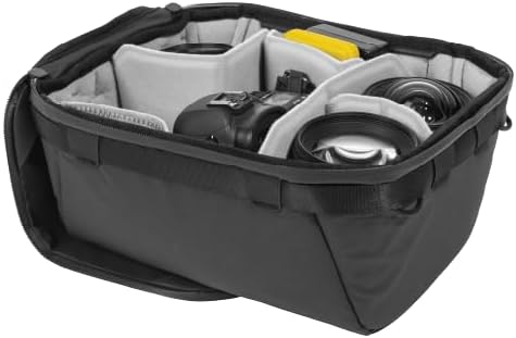 Peak Design Camera Cube V2, Smedium (Small/Medium), Custom Organization and Protection, Weatherproof Shell with Interior Padding, Camera Bag Insert Compatible Travel & Outdoor Bags