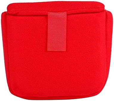 Tbest Camera Insert Bag,Mountain Cushion,DLSR Camera Bag Insert Padded Shockproof Foldable Camera Insert Protective Bag Camera Case Bag Accessory For Photographing(red)