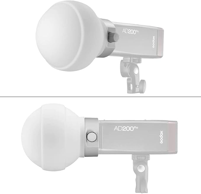 GODOX ML-CD15 Collapsible Softbox Diffusion Dome Flash Diffuser Modifier with 3 Adapters for godox V1 V1PRO AD100PRO AD200PRO V860III V860II V850II TT685II TT685 TT600 TT560II TT520II TT660S AD300PRO
