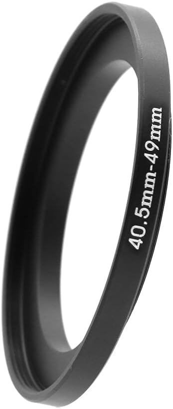 40.5-37/42/43/45/46/49/52/55/58/62/67/72/77/82mm Step Up & Step Down Rings Adapter for Camera Lens and Filters 40.5-49 Filter Adapter Ring 40.5mm Lens to 49mm Filters
