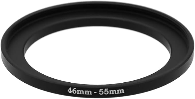 46-37/39/40.5/43/48/49/52/55/58/62/67/72/77/82mm Step Up & Step Down Rings Adapter for Lens and Filter 46-55 Filter Adapter Ring 46mm Lens to 55mm Filters