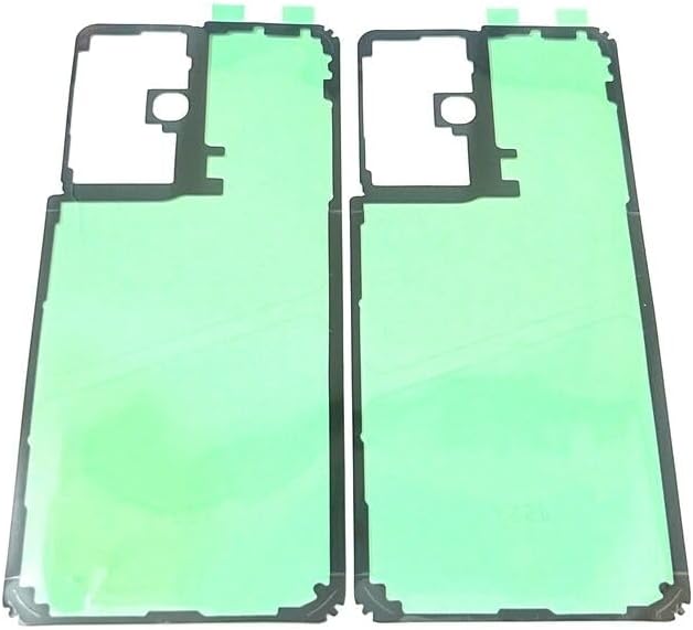 2pcs-Back Battery Door Cover Adhesive Glue Double Sided Tape Rear Cover Replacement for Samsung Galaxy S21 Ultra 5G SM-G998U Rear Cover Adhesive