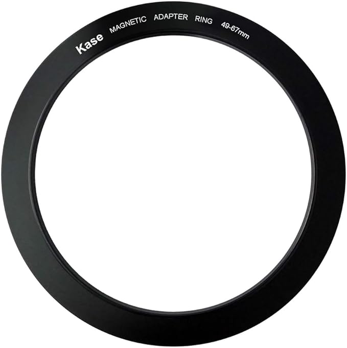 Kase Magnetic 49-67mm 49mm to 67mm Filter Step-Up Adapter Ring for Wolverine Magnetic Filters 49 67