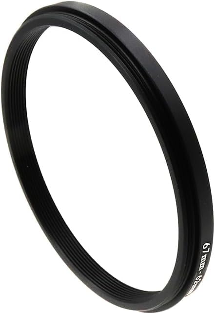 67-46/49/52/55/58/62/67/72/77/82/86/95/105mm Step Up & Step Down Rings Adapter for Camera Lens and Filters 67-62 Filter Adapter Ring 67mm Lens to 62mm Filters
