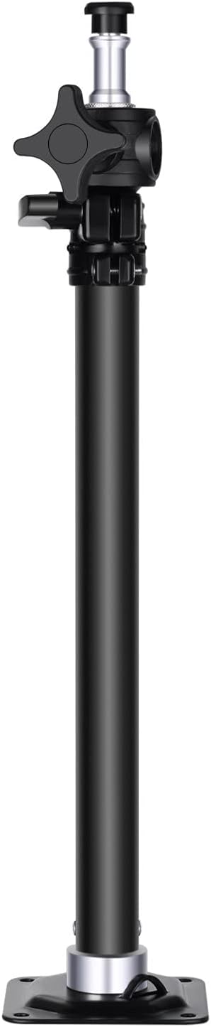 Neewer Wall Mounting Boom Arm 15-23.6 inches/38-60 Centimeters Adjustable Length with 1/4 inch to 3/8 inch Universal Adapter for Photo Studio Video Light, Monolights Photography