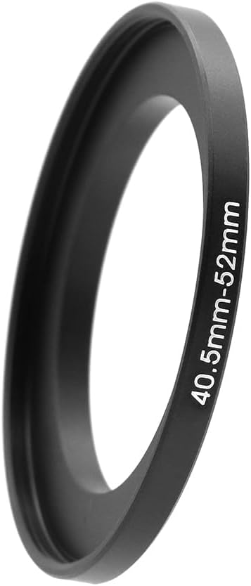 40.5-37/42/43/45/46/49/52/55/58/62/67/72/77/82mm Step Up & Step Down Rings Adapter for Camera Lens and Filters 40.5-52 Filter Adapter Ring 40.5mm Lens to 52mm Filters